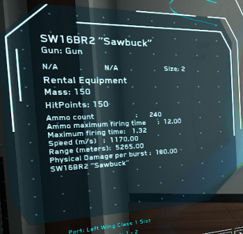 MtheFGames.de | Star Citizen | Ballistic Repeater SW16BR2 "Sawbuck" | © Cloud Imperium Games & Co.