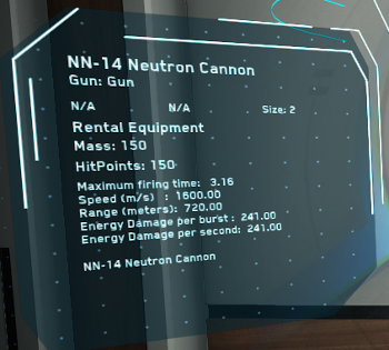 MtheFGames.de | Star Citizen | NN-14 Neutron Cannon | © Cloud Imperium Games & Co.