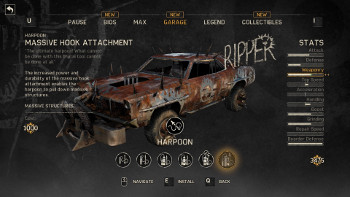 MtheFGames.de | Mad Max | Lauter bunte Upgrades...manche sogar brauchbar! | © WB Games